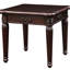 Table de finition rectangulaire en bois massif