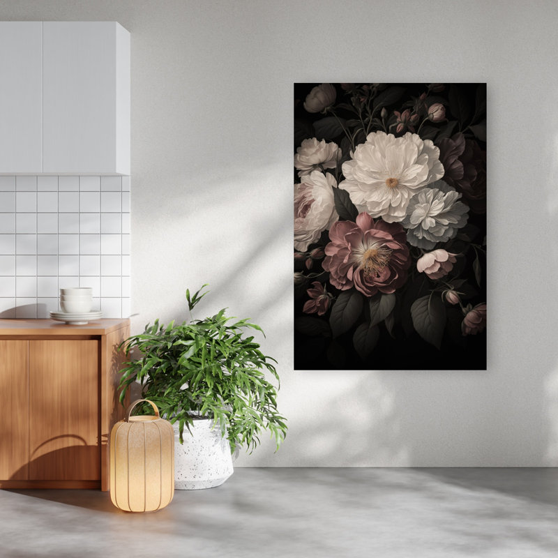 1 Piece Wrapped Canvas Wall Art, 152.4cm H x 101.6cm W, Beige