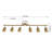 6-Light Track Lighting Kit, Adjustable Ceiling Spotlight