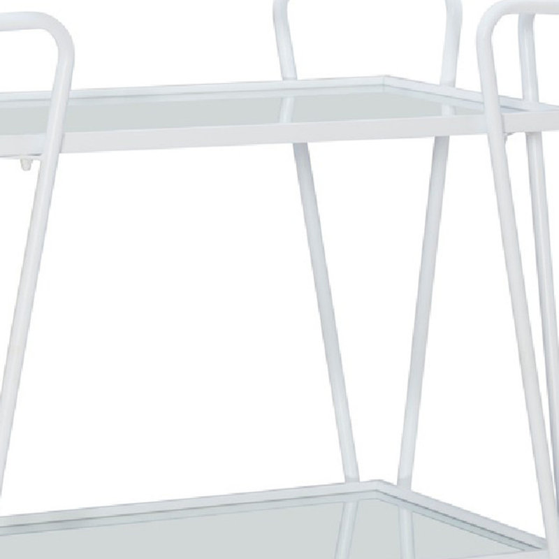 Chariot de bar Bobb, Blanc