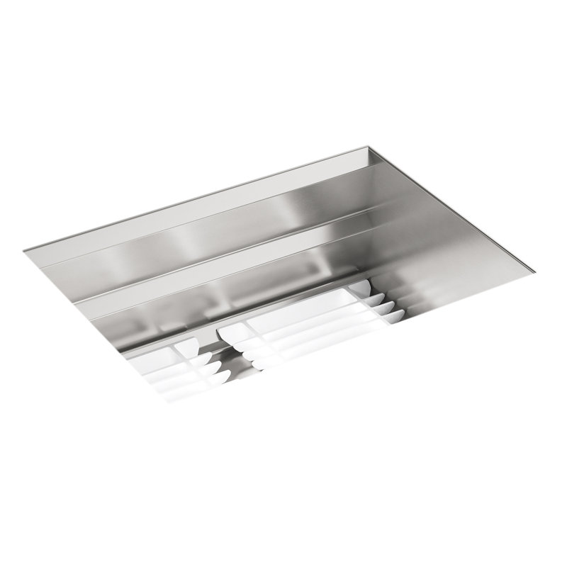 Prolific 23" Stainless Steel Under-Mount Single Bowl Kitchen Sink with Accessories