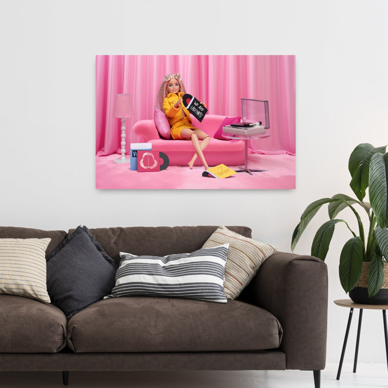 Art contemporain Portrait contemporain, H 32 po x l 48 po