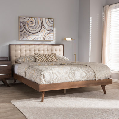 Lit plateforme tapissier Southwick