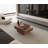 Solid Wood Veneered Modern Coffee Table-653001363