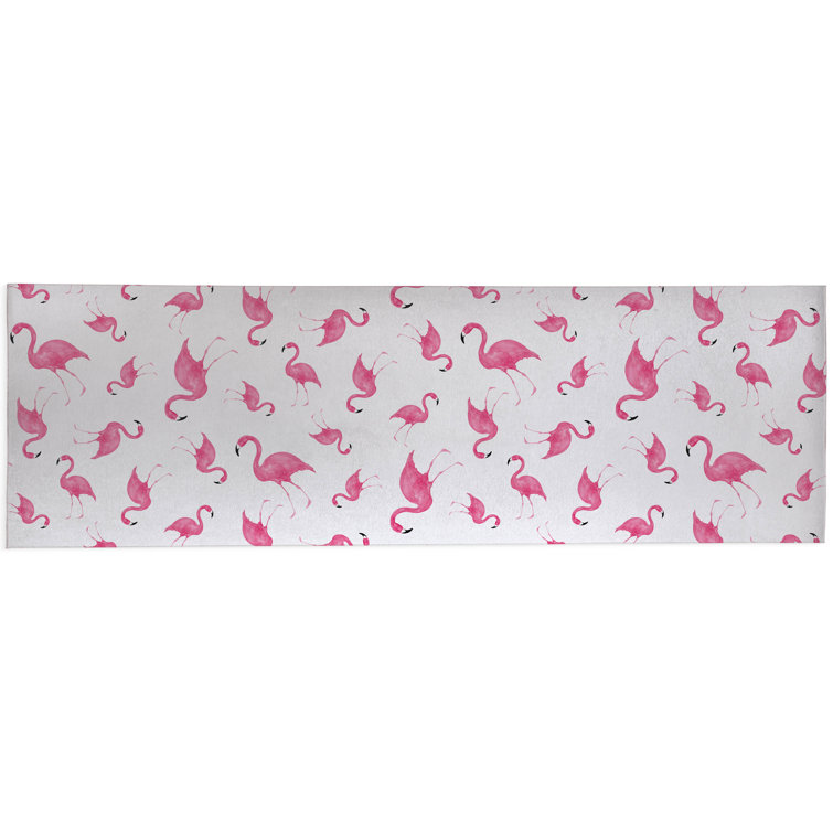 Summer Flamingo Outdoor Rug