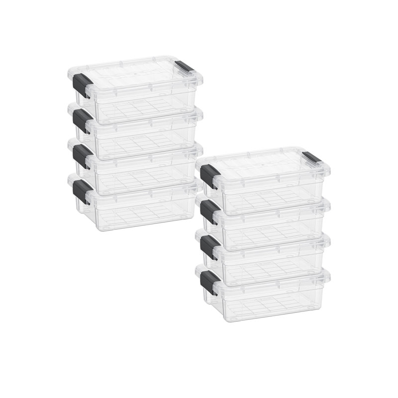  Boîte de crayons en plastique empilable X, 0,7 pte