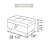 Flannel Storage Ottoman Living Room-2101498995