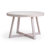 Carlesha Solid Pine Wood Round Dining Table-1999610669