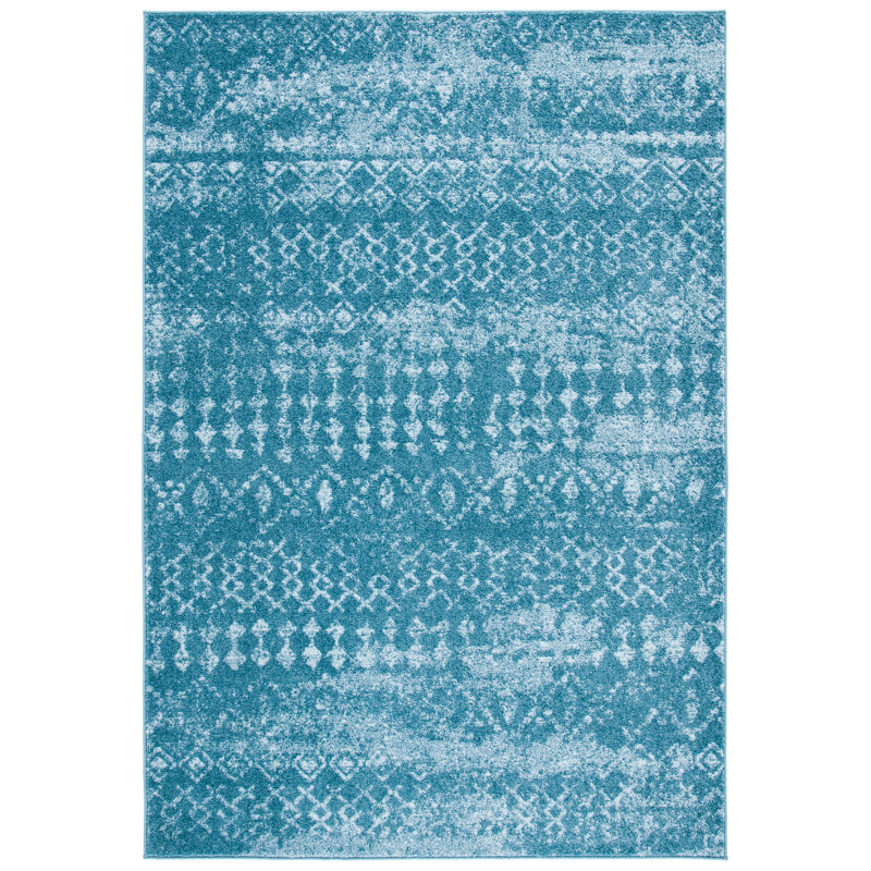 Denson Performance Southwestern Rug, Rectangle 6' x 9'