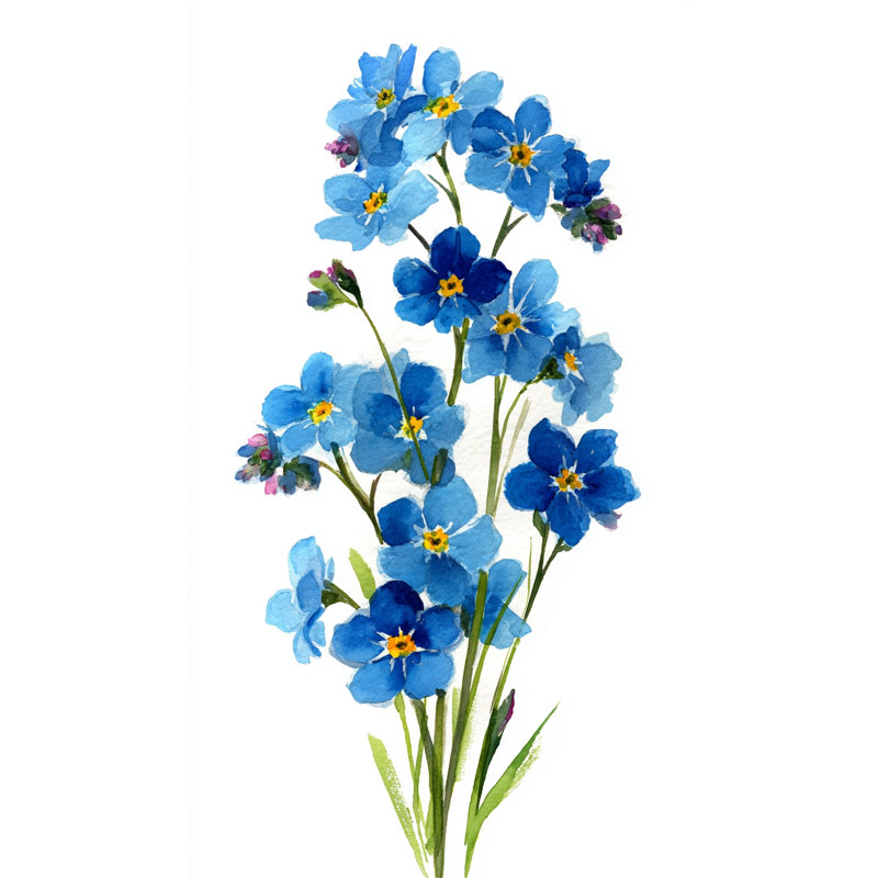 Art mural sur toile tendue Garden Petal Study, L 24 po x H 42 po x P 1,5 po