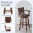 Angelija Extra Tall Swivel Bar Stool-866924441