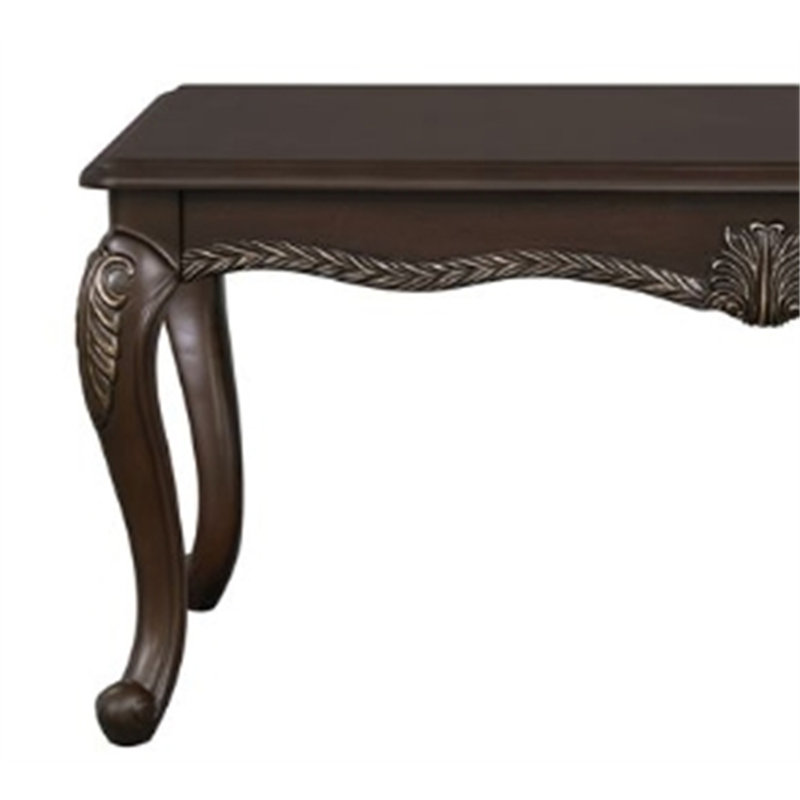Table basse Pierce Cherry Finish, Cerisier, H 19 po x L 48 po x l 28 po