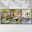 Monet, reproduction sur toile 3 pièces-660478002-660478031