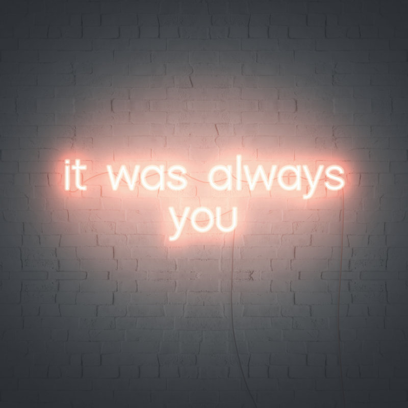 Neon Love III, H 12 po x l 12 po