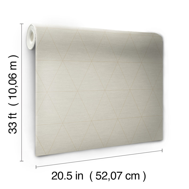 Papier peint Ridge, Taupe