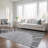 Washable Abstract Indoor / Outdoor Rug-1357762466