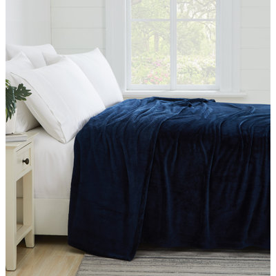 Southshore Fine Linens Oversized Cozy Microfleece Bed Blanket and Throws