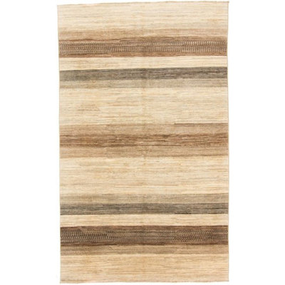 Striped Hand Woven 156cm X 258cm Area Rug