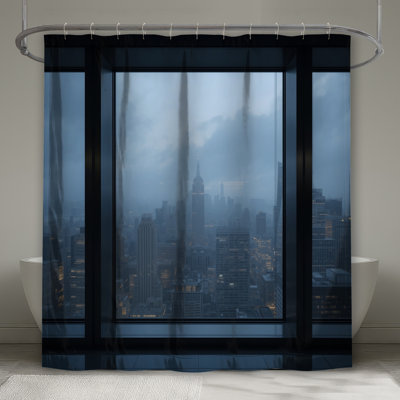 Rideaux de douche City Skyline