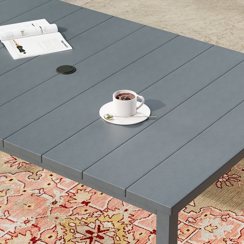 Ensemble repas extérieur pour 6 personnes, Grey/Brown