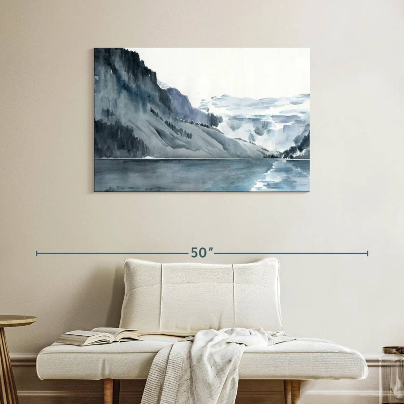 Alvord Winter Fjords I, 26" H x 39" W