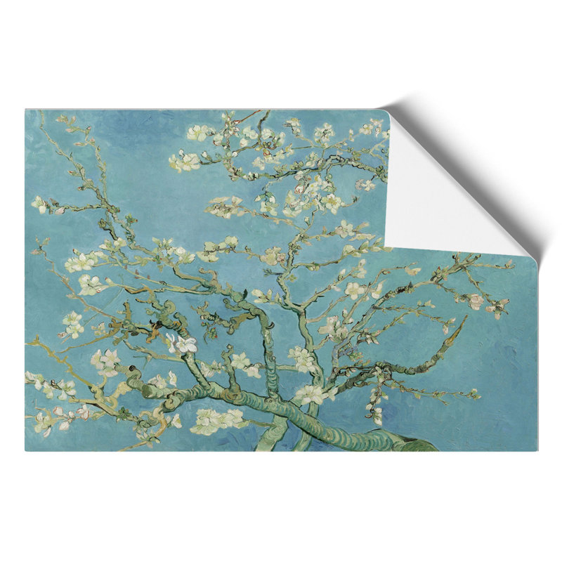 Almond Blossom Brancehs by Vincent van Gogh - Frameless Print, 30cm H x 42cm W x 0.1cm D