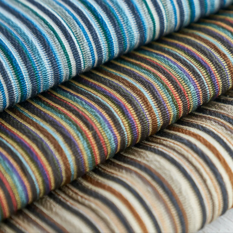 Tissu à rayures Sinoir, Multicolore