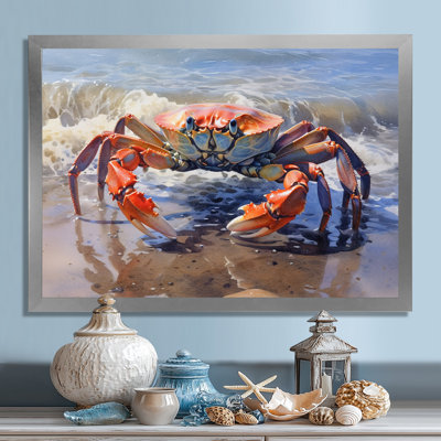 Crab Beachcombers II - Crab, art encadré