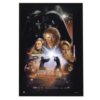 Star Wars: Episode III - Revenge Of The Sith (2005) Framed On Paper Print -  Trinx, 0AABF9AC50CF48CA89AA77B39743C40B