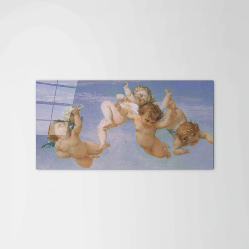 Homage to Cabanel by Art Studio 50cm H x 100cm W High Quality Print on Frameless Panel, Lightweight, Ready to Hang