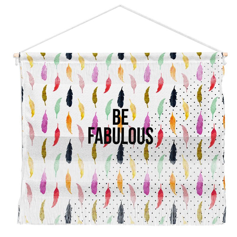 Polyester Wall Hanging, 16" H x 22" W
