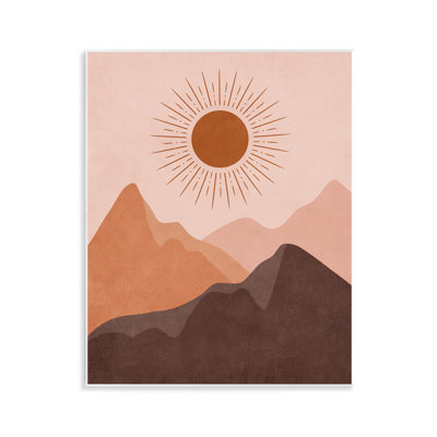 «Rust Boho Mountains» par Nataly White