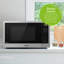 Bac cubes 20,688 po 1,2 pi. Four à micro-ondes de comptoir avec capteur de cuisson