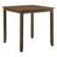 Ensemble de table de salle à manger 5 pièces à hauteur de comptoir et 4 chaises de salle à manger rembourrées