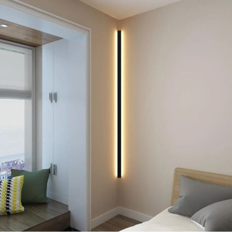 Minimalist Linear Wall Lamp (3 Temperature Dimmable), 24" H x 1.5" W x 1.5" D
