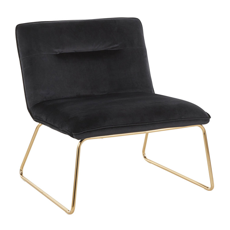 Fauteuil industriel en acier et tissu silencieux, fauteuil de lecture, fauteuil de salon avec structure en acier