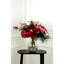 Jeweled Poinsettia Flower Vase - 18.5 Inches