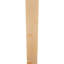 Attelle de genou à scie brute traditionnelle, l 4 po x P 18 po x H 22 po, sapin Douglas-29310001-31229910