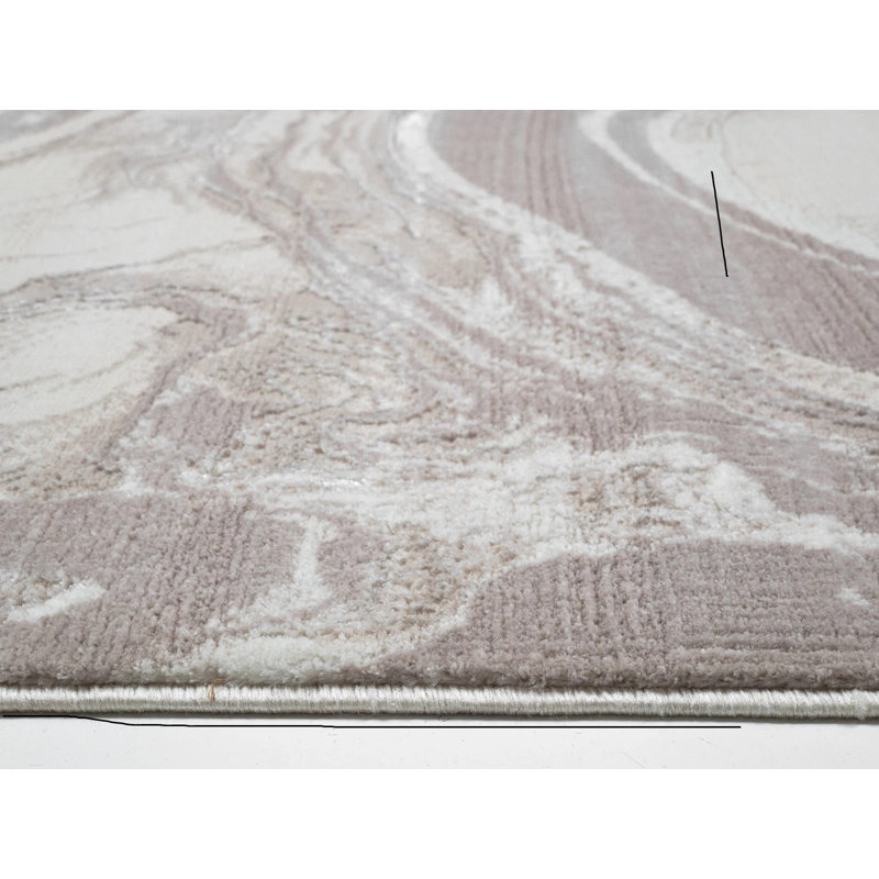 Abstract Area Rug, Rectangle 200 x 290 cm
