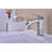 Bathroom Sink Faucet With Waterfall Outlet, Single Handle Adjustment, Pop - Up Drain For Overflow,Easy Water Flow And Volume Control Material, Stable Flow, No-126129730