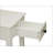 White Finish Accent Table