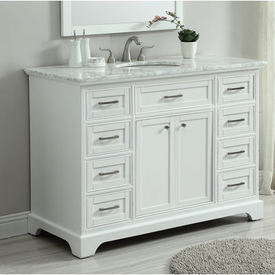 Ensemble de meuble-lavabo simple de 48 po Hermes