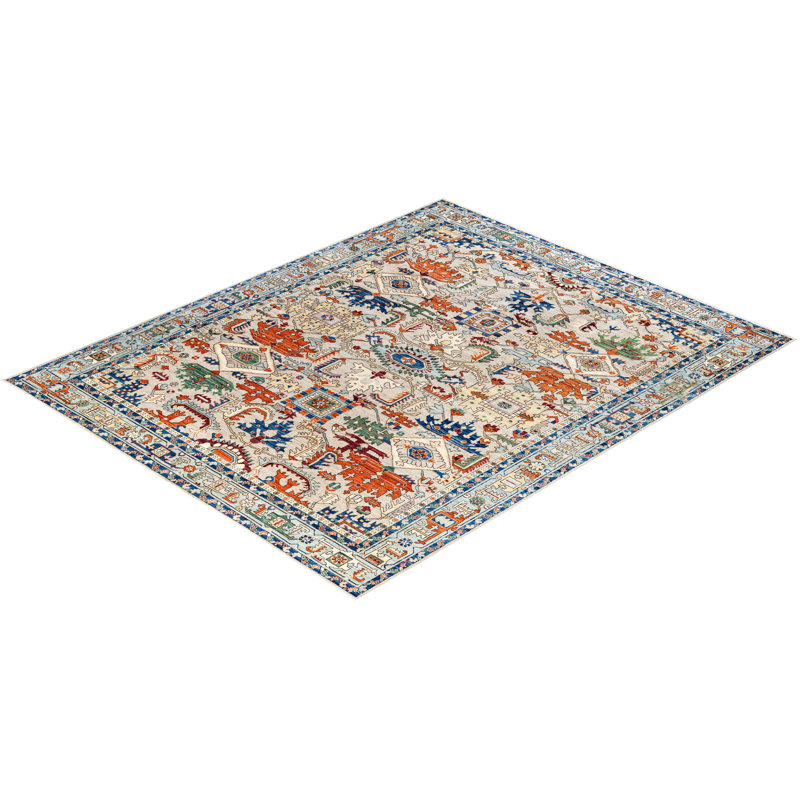 Serapi One-of-a-Kind 7' 11" X 9' 9" Hand Knotted Area Rug