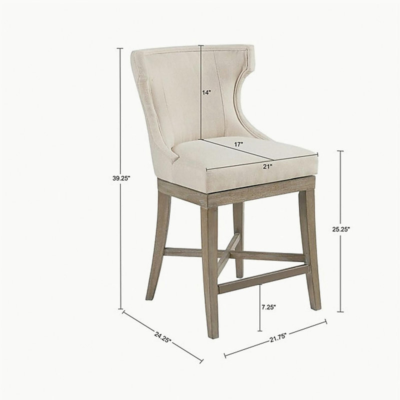 Chaise de bar pivotante avec siège rotatif