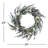 Faux Lavender Polyester 24'' Wreath