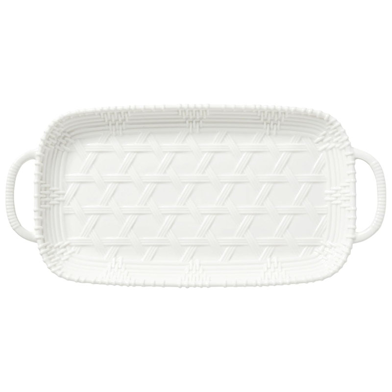 Wicker Creek Handled Tray