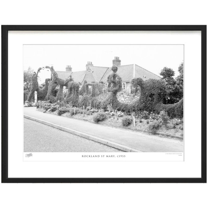 Rockland St Mary, C1955 by Francis Frith - Single Picture Frame Print, 45cm H x 60cm W x 2.3cm D