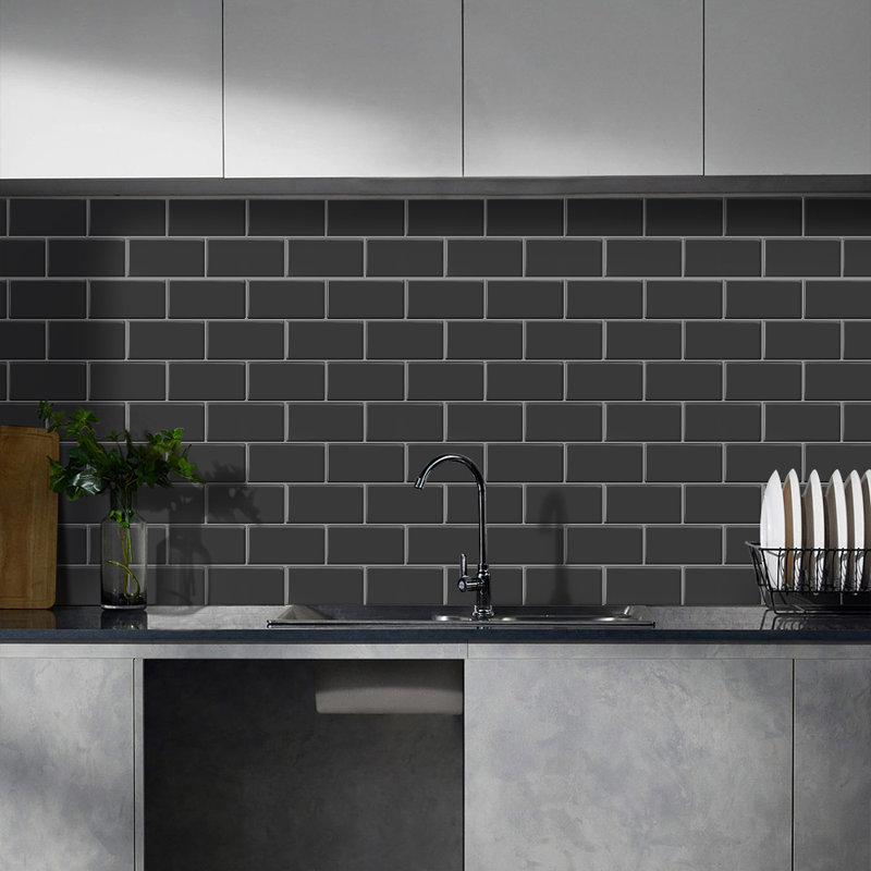 10Pcs Peel and Stick 2.5mm Backsplash Tiles