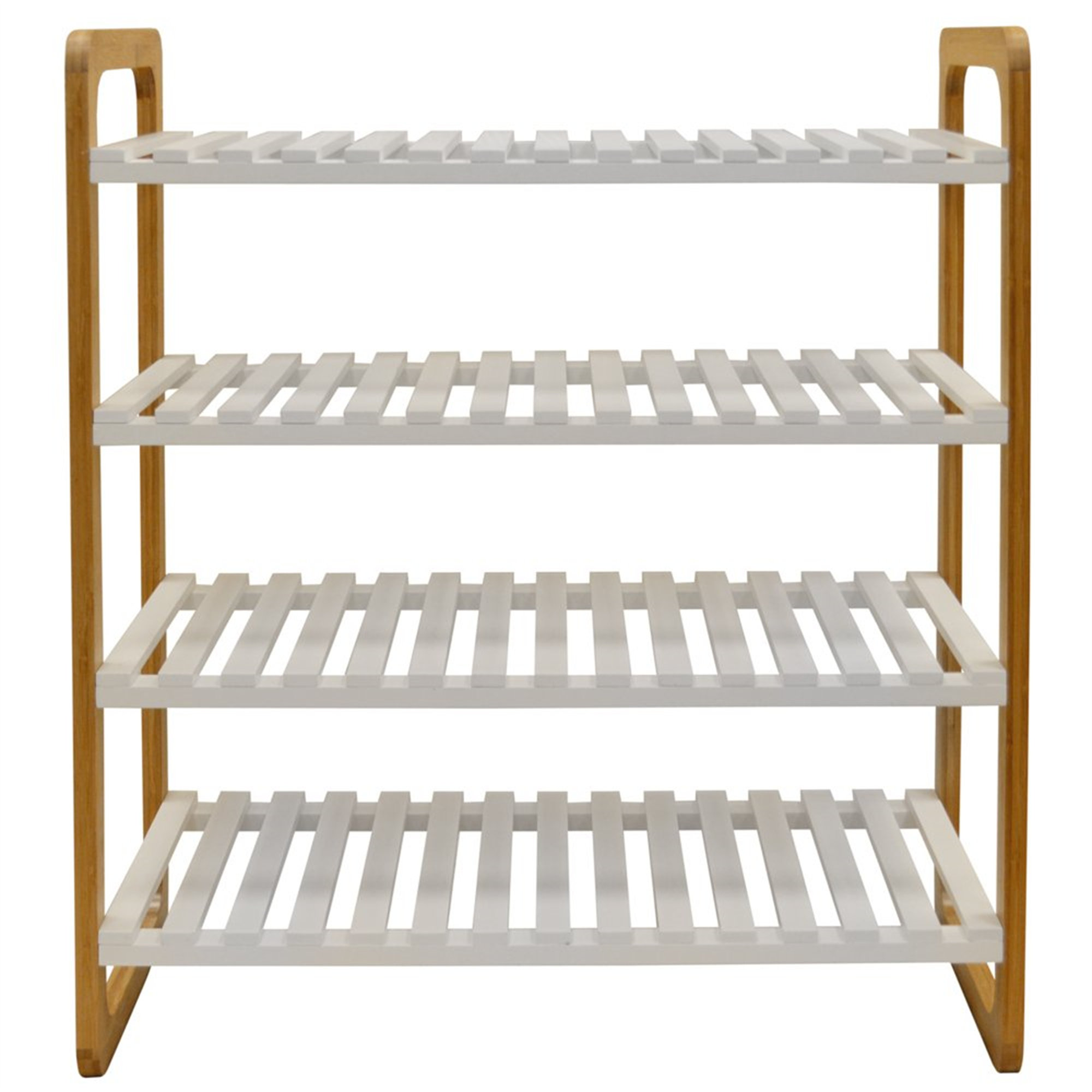 Rebrilliant 4 Tier 16 Pair Shoe Rack & Reviews | Wayfair.co.uk