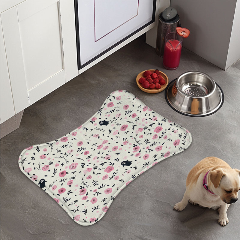 Ethereal Blossoms - Tapis d'alimentation en os 1 pièce